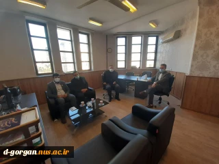 جلسه مشترک معاونین دانشگاه فنی و حرفه ای استان گلستان با جناب آقای دکتر حمیدی، معاون محترم پژوهشی جهاد دانشگاهی استان