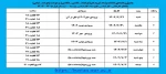 جدول زمانبندی انتخاب واحد گروه هنر ( گرافیک ، نقاشی ، عکاسی ) و دوخت ( دوخت و لباس ) 2