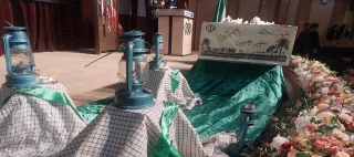 "تشییع پیکر مطهر شهید خوشنام"