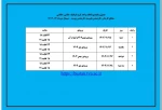 جدول زمان‌بندی انتخاب واحد گروه نقاش- گرافیک- عکاسی
مقاطع کاردانی، کارشناسی ناپیوسته ، کارشناسی پیوسته - نیمسال دوم ۱۴۰۵-۱۴۰۴ 2