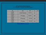جدول زمانبندی حذف و اضافه گروه گرافیک-نقاشی-عکاسی 2