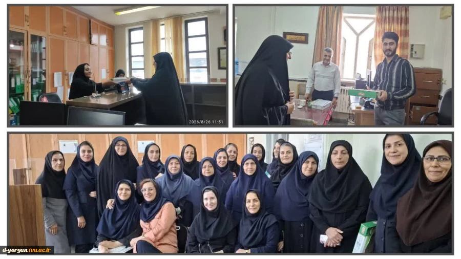 به مناسبت روز کارمند از کارمندان دانشگاه ملی مهارت دختران قدردانی به عمل آمد. 2